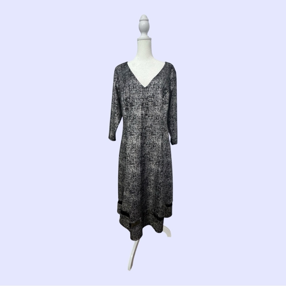 NWT Fit& Flare Lane Bryant 3/4 Sleeve Dress
